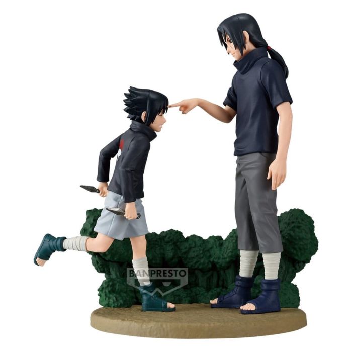 Naruto Shippuden Memorable Saga PVC Figure Sasuke Uchiha & Itachi Uchiha 14 cm