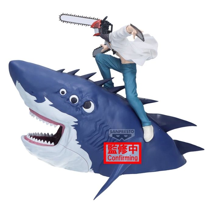 Chainsaw Man The Movie: Reze Arc Figure Life PVC Figure Chainsaw Man & Beam 13 cm