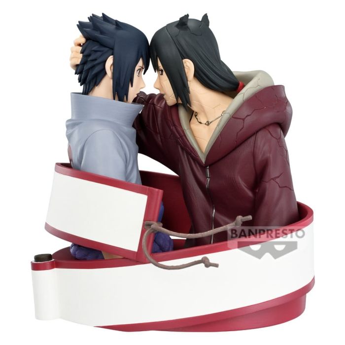 Naruto Shippuden Portrelic PVC Figure Sasuke Uchiha & Itachi Uchiha 12 cm