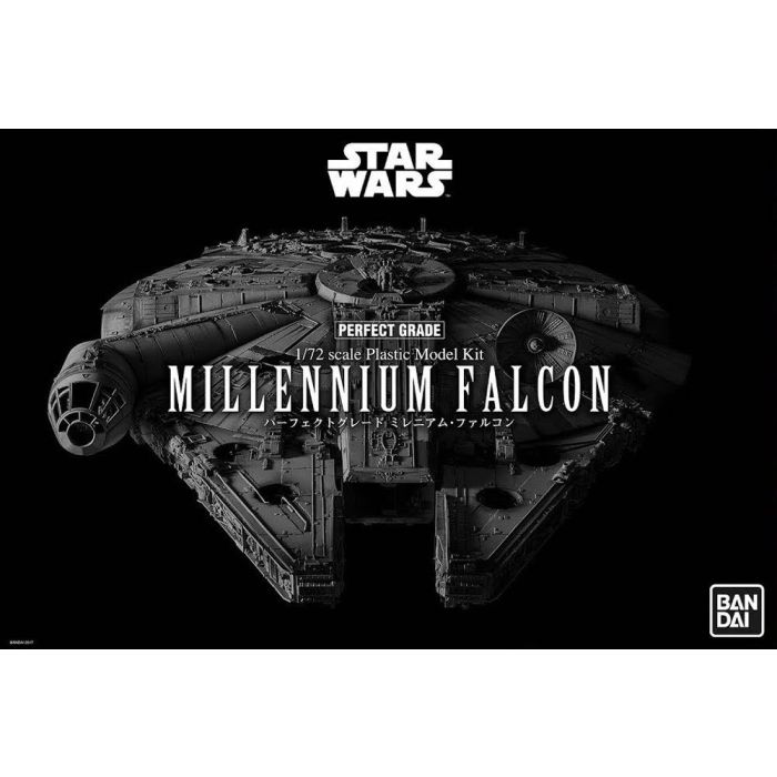 Star Wars Episode IV Perfect Grade Plastic Model Kit 1/72 Millennium Falcon 48 cm