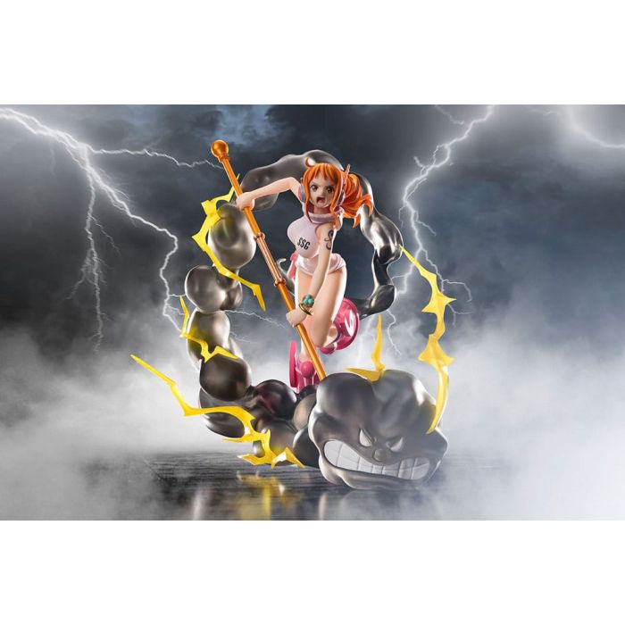 One Piece Figuarts ZERO Extra Battle PVC Statue Nami Lightning Blast 17 cm   