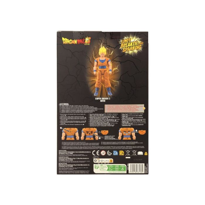 Dragon Ball Super Limit Breaker Series Sparking Action Figure Super Saiyan 2 Goku 30 cm