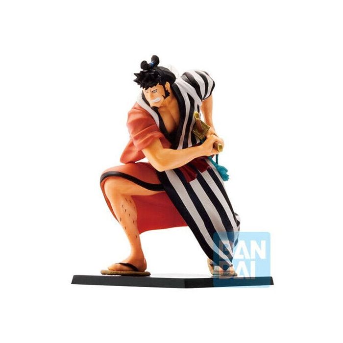 One Piece Ichibansho PVC Statue The Nine Red Scabbards is Here Kinemon 11 cm