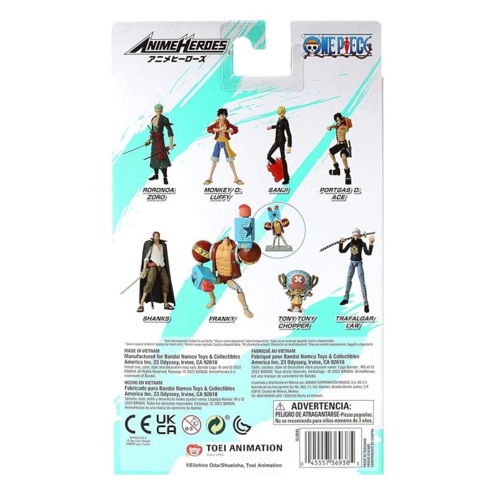 One Piece: Franky 17 cm Action Figure