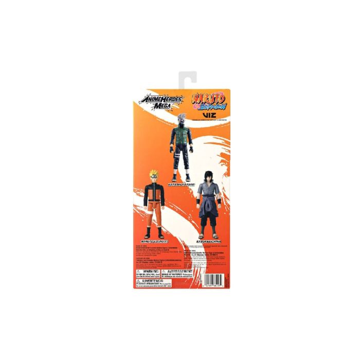 Naruto Shippuden Anime Heroes Mega Action Figure Kakashi Hatake 30 cm