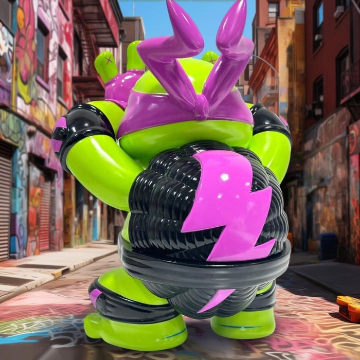 Teenage Mutant Ninja Turtles x Grape Brain Vinyl Figure Donatello 24 cm