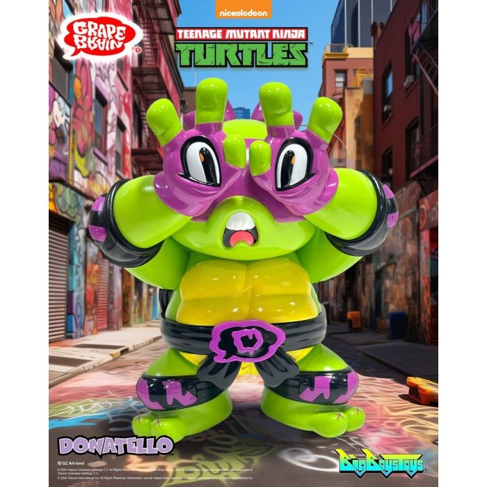 Teenage Mutant Ninja Turtles x Grape Brain Vinyl Figure Donatello 24 cm