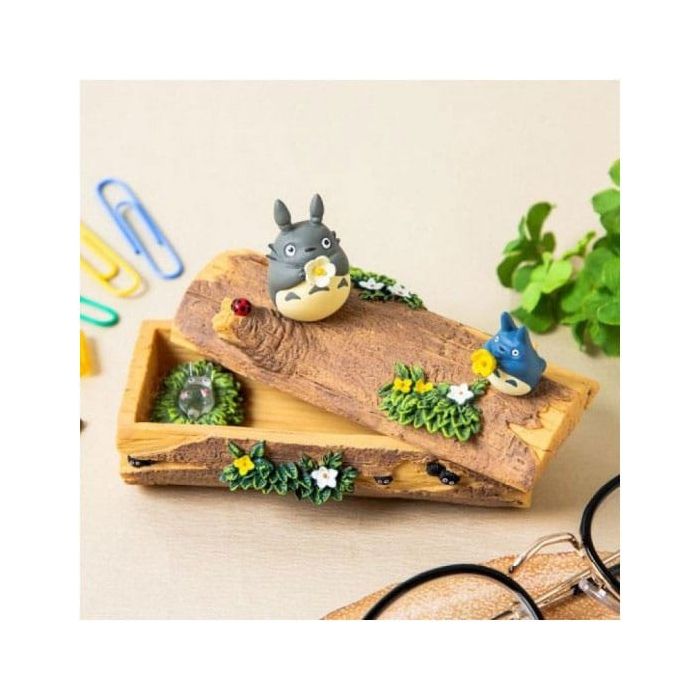 My Neighbor Totoro Diorama / Storage Box Totoro Trumpet 8 cm