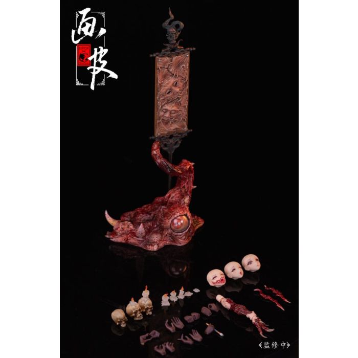 Original Character Action Figure 1/12 Hua Xia Shen Gui Hua Pi 16 cm   