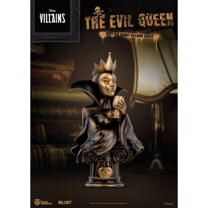 Disney Villains Series PVC Bust The Evil Queen 16 cm