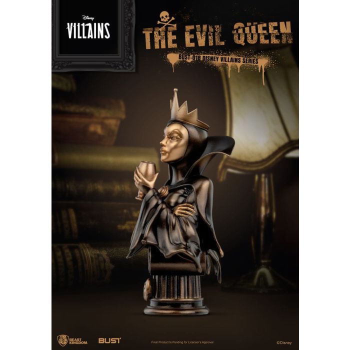 Disney Villains Series PVC Bust The Evil Queen 16 cm