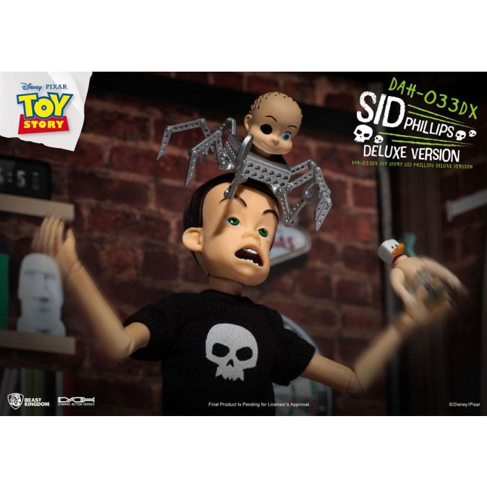 Toy Story Dynamic 8ction Heroes Action Figure Sid Phillips Deluxe Version 14 cm