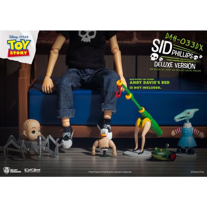 Toy Story Dynamic 8ction Heroes Action Figure Sid Phillips Deluxe Version 14 cm