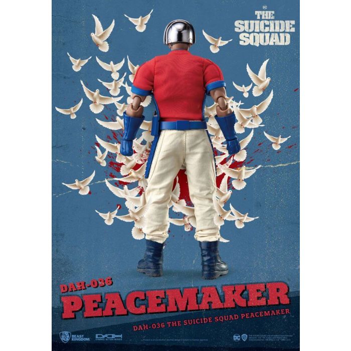 The Suicide Squad Dynamic 8ction Heroes Action Figure 1/9 Peacemaker 20 cm