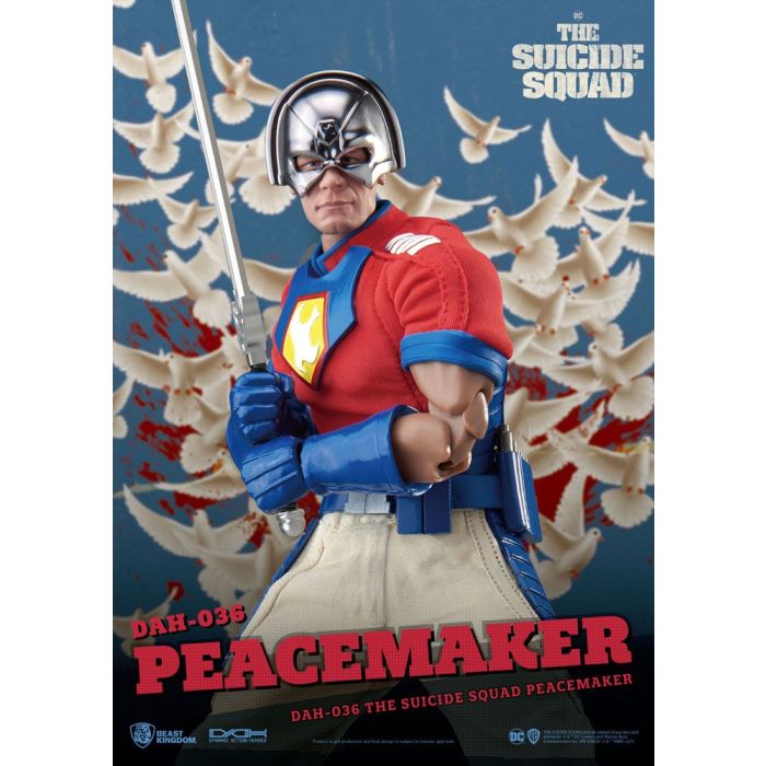 The Suicide Squad Dynamic 8ction Heroes Action Figure 1/9 Peacemaker 20 cm