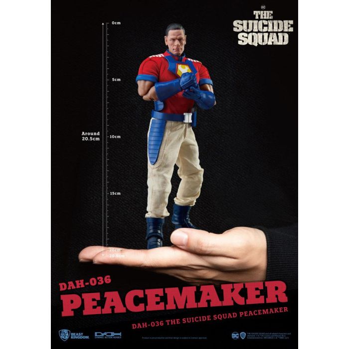 The Suicide Squad Dynamic 8ction Heroes Action Figure 1/9 Peacemaker 20 cm