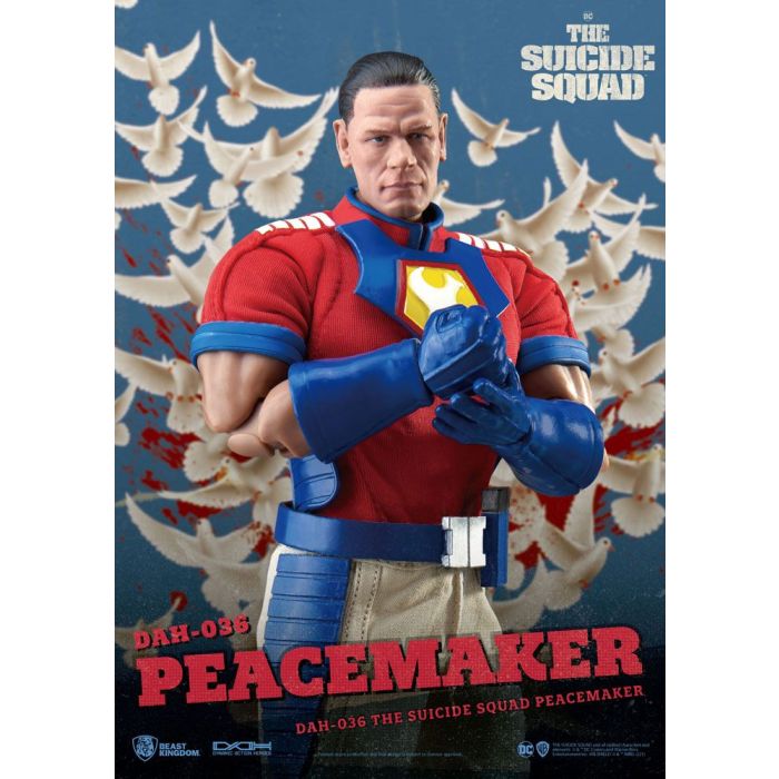 The Suicide Squad Dynamic 8ction Heroes Action Figure 1/9 Peacemaker 20 cm