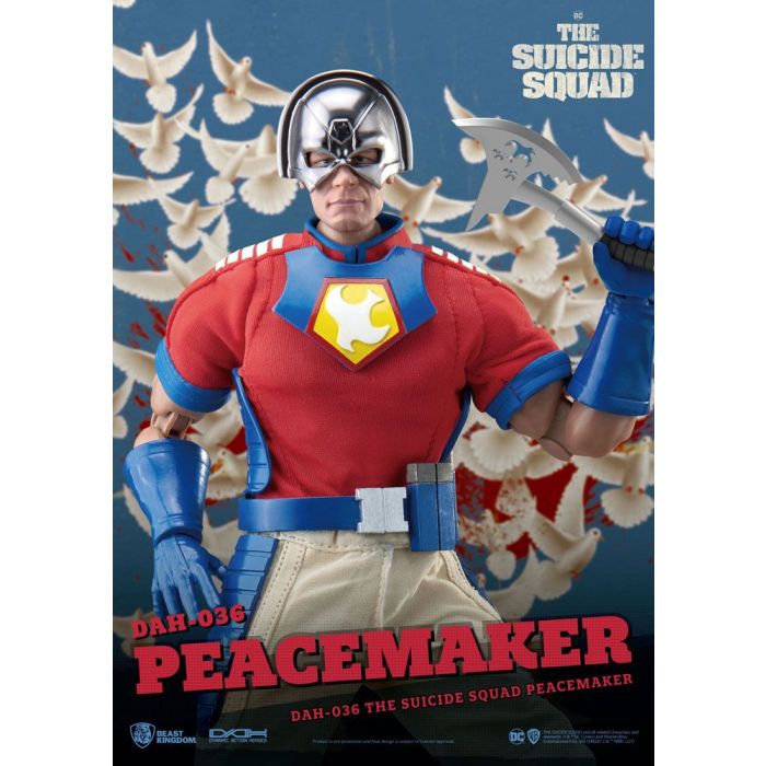 The Suicide Squad Dynamic 8ction Heroes Action Figure 1/9 Peacemaker 20 cm