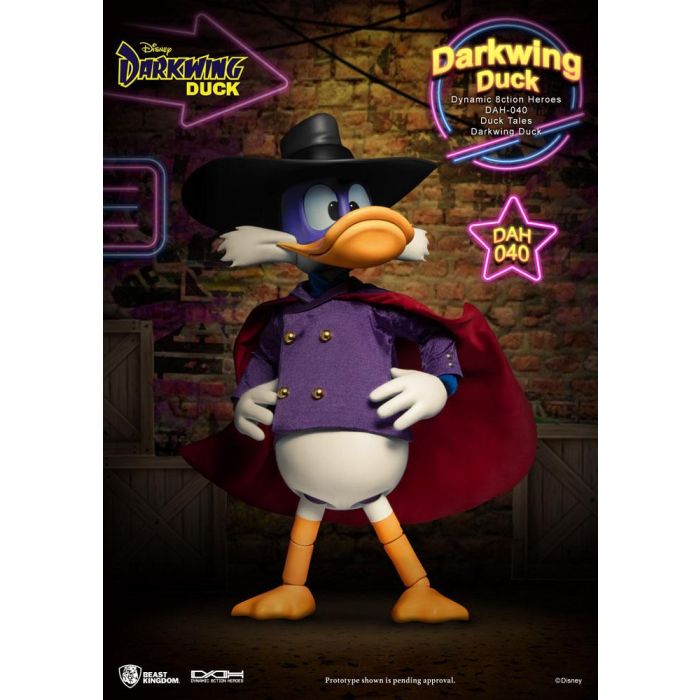 Darkwing Duck Dynamic 8ction Heroes Action Figure 1/9 Darkwing Duck 16 cm