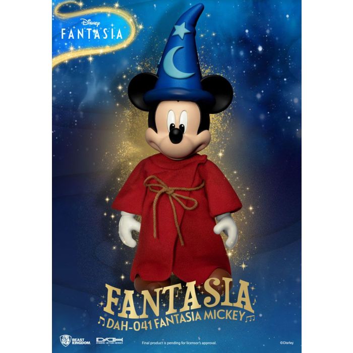 Disney Classic Dynamic 8ction Heroes Action Figure 1/9 Mickey Fantasia 21 cm