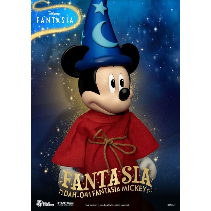 Disney Classic Dynamic 8ction Heroes Action Figure 1/9 Mickey Fantasia 21 cm