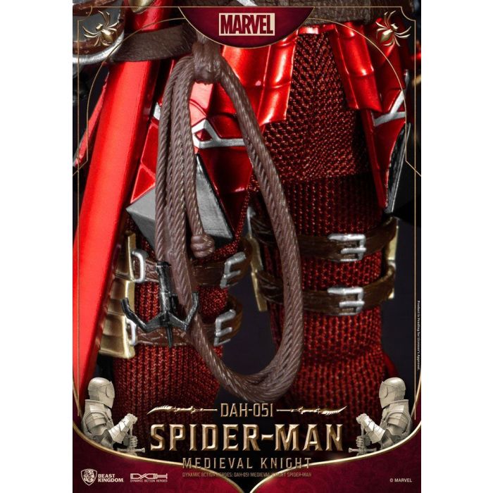 Marvel Dynamic 8ction Heroes Action Figure 1/9 Medieval Knight Spider-Man 20 cm