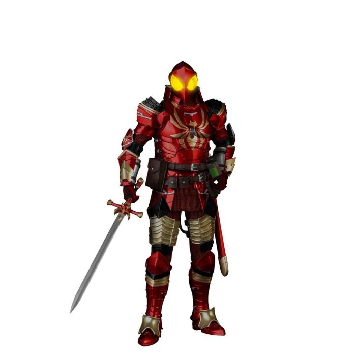 Marvel Dynamic 8ction Heroes Action Figure 1/9 Medieval Knight Spider-Man 20 cm