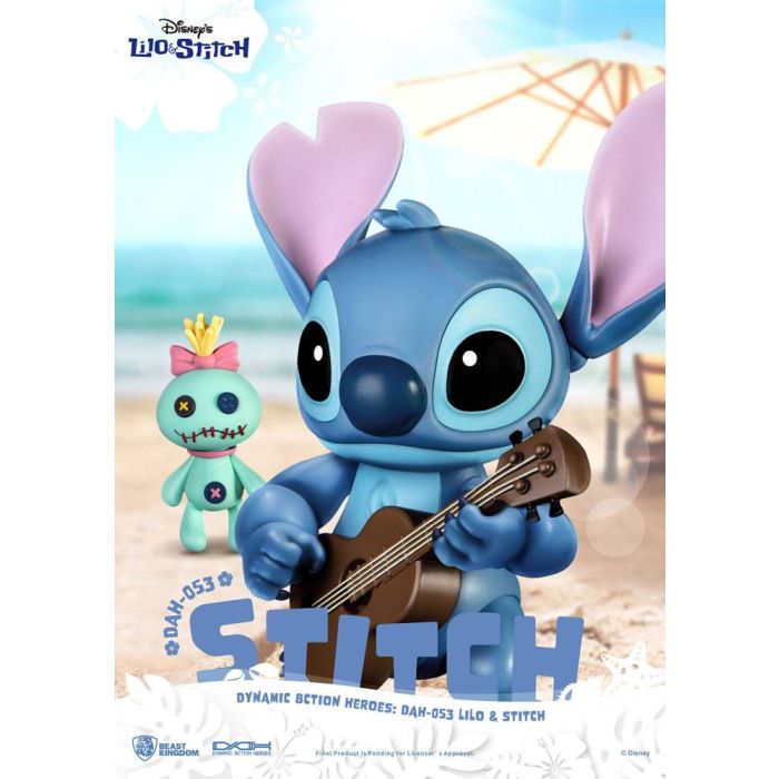 Lilo & Stitch Dynamic 8ction Heroes Action Figure 1/9 Stitch 18 cm