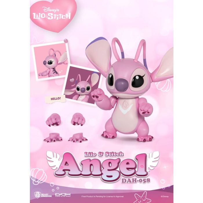 Disney Dynamic 8ction Heroes Action Figure 1/9 Angel (Lilo & Stitch) 16 cm