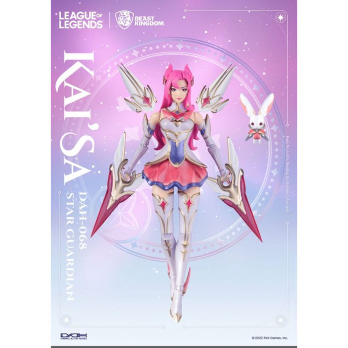 League of Legends Dynamic 8ction Heroes Action Figure 1/9 Star Guardian Kai'Sa 19 cm