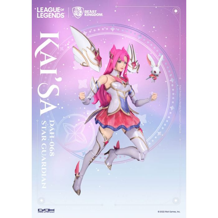 League of Legends Dynamic 8ction Heroes Action Figure 1/9 Star Guardian Kai'Sa 19 cm