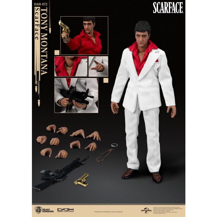 Scarface (1983) Action Figure Tony Montana 20 cm