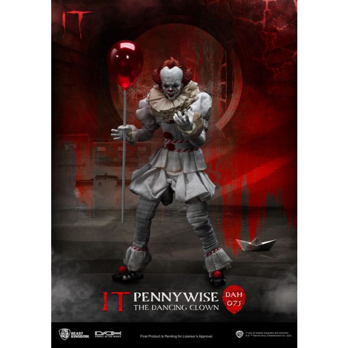 Stephen Kings It Dynamic 8ction Heroes Action Figure 1/9 Pennywise 21 cm