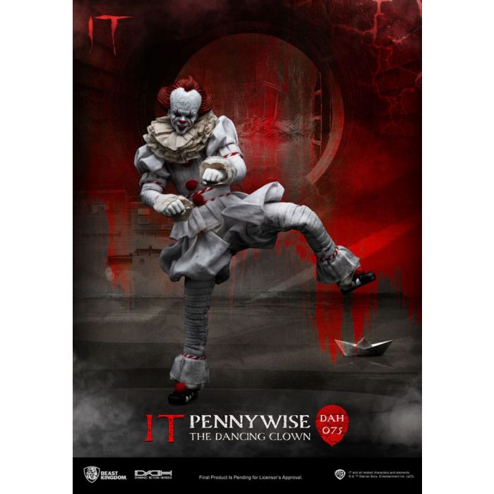 Stephen Kings It Dynamic 8ction Heroes Action Figure 1/9 Pennywise 21 cm
