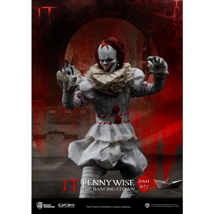 Stephen Kings It Dynamic 8ction Heroes Action Figure 1/9 Pennywise 21 cm