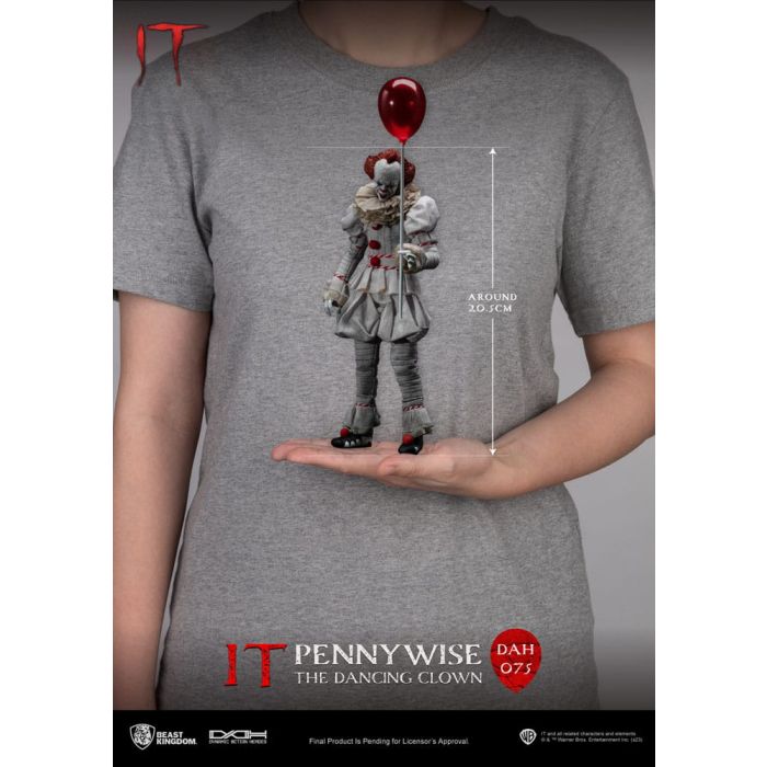 Stephen Kings It Dynamic 8ction Heroes Action Figure 1/9 Pennywise 21 cm