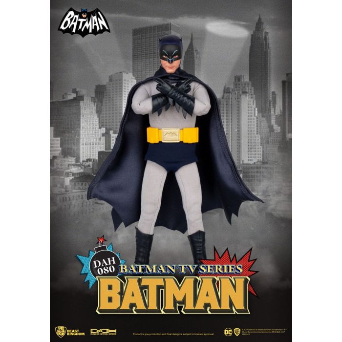 DC Comics Dynamic 8ction Heroes Action Figure 1/9 Batman TV Series Batman 24 cm