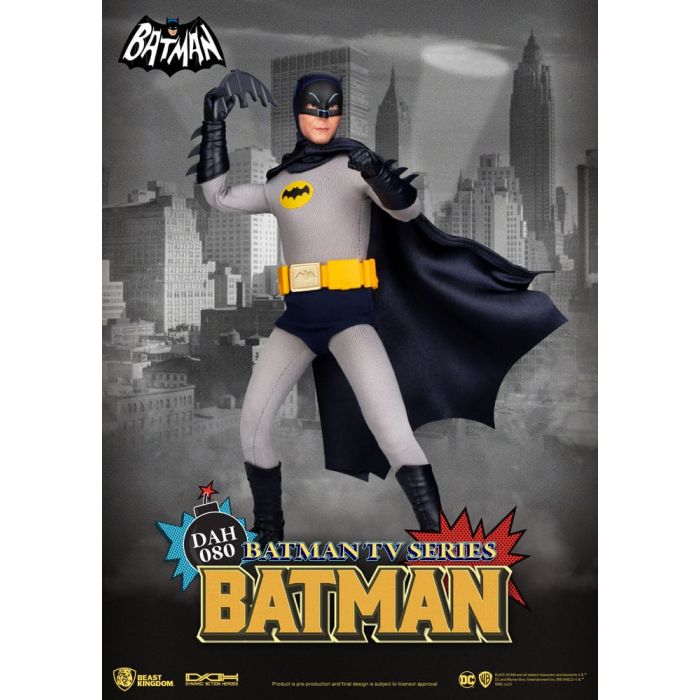 DC Comics Dynamic 8ction Heroes Action Figure 1/9 Batman TV Series Batman 24 cm