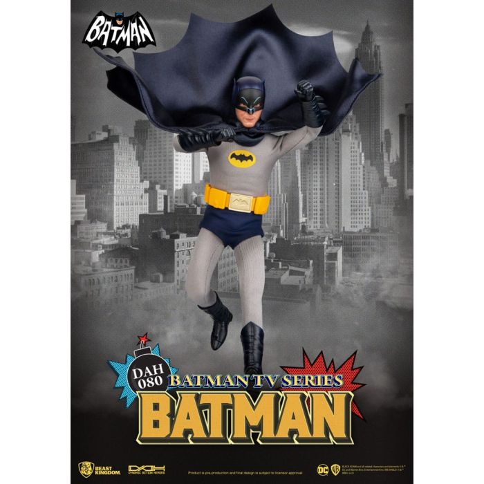 DC Comics Dynamic 8ction Heroes Action Figure 1/9 Batman TV Series Batman 24 cm