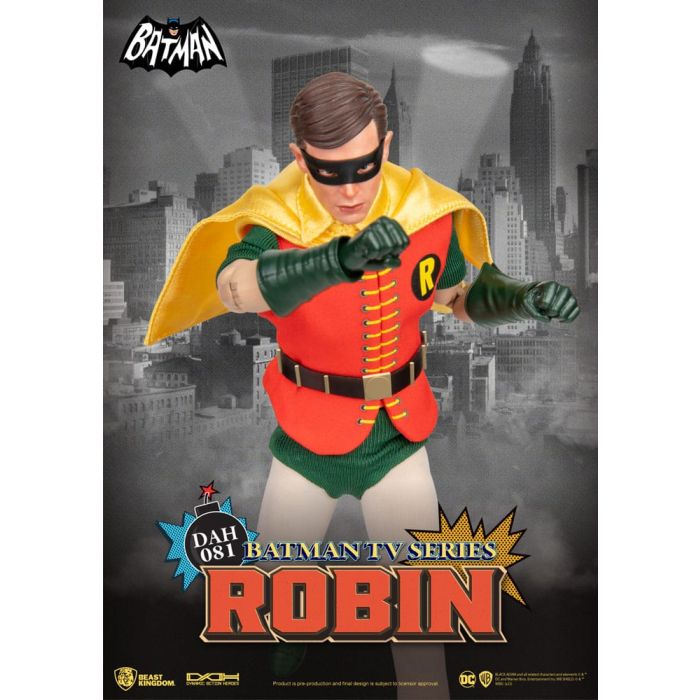 DC Comics Dynamic 8ction Heroes Action Figure 1/9 Batman TV Series Robin 24 cm