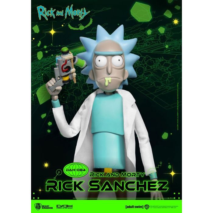 Rick and Morty Dynamic 8ction Heroes Action Figure 1/9 Rick Sanchez 23 cm