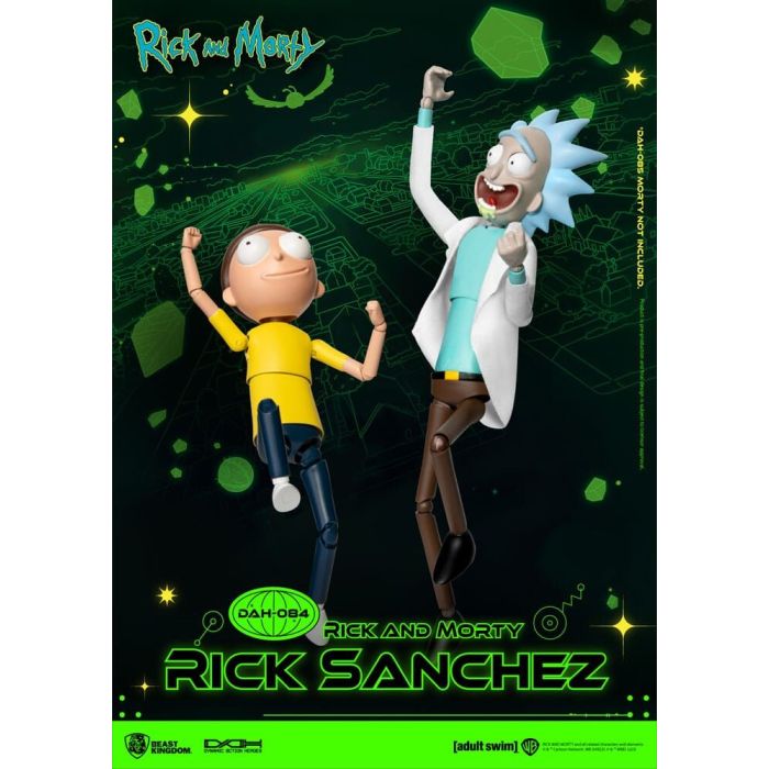 Rick and Morty Dynamic 8ction Heroes Action Figure 1/9 Rick Sanchez 23 cm