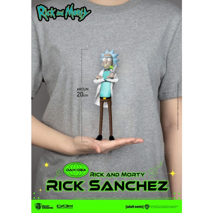 Rick and Morty Dynamic 8ction Heroes Action Figure 1/9 Rick Sanchez 23 cm