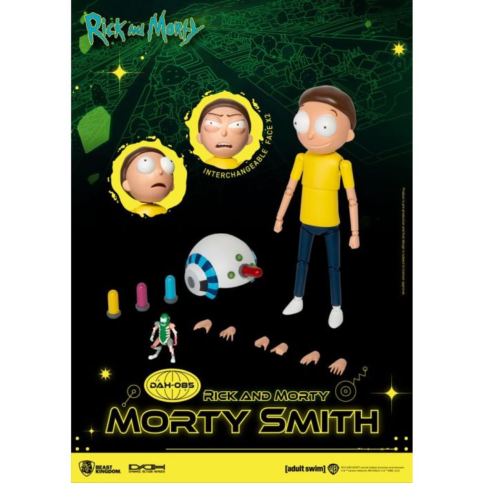 Rick and Morty Dynamic 8ction Heroes Action Figure 1/9 Morty Smith 23 cm
