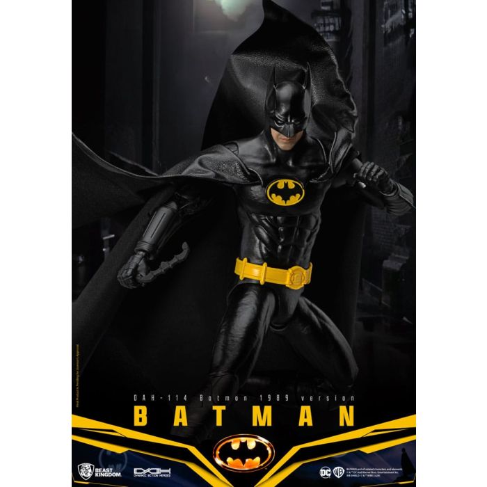 DC Comics Dynamic 8ction Heroes Action Figure 1/9 Batman 1989 Ver. 21 cm