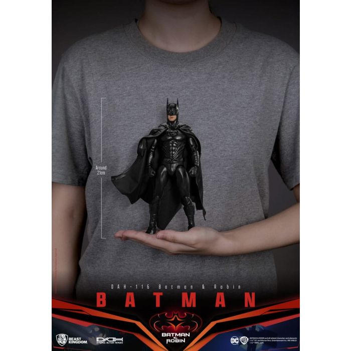 DC Comics Dynamic 8ction Heroes Action Figure 1/9 Batman (Batman & Robin) 21 cm