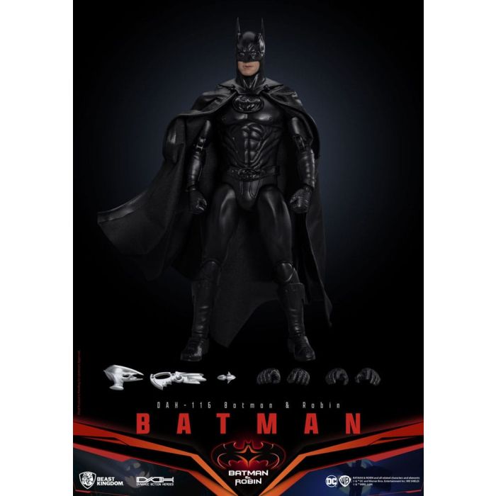 DC Comics Dynamic 8ction Heroes Action Figure 1/9 Batman (Batman & Robin) 21 cm