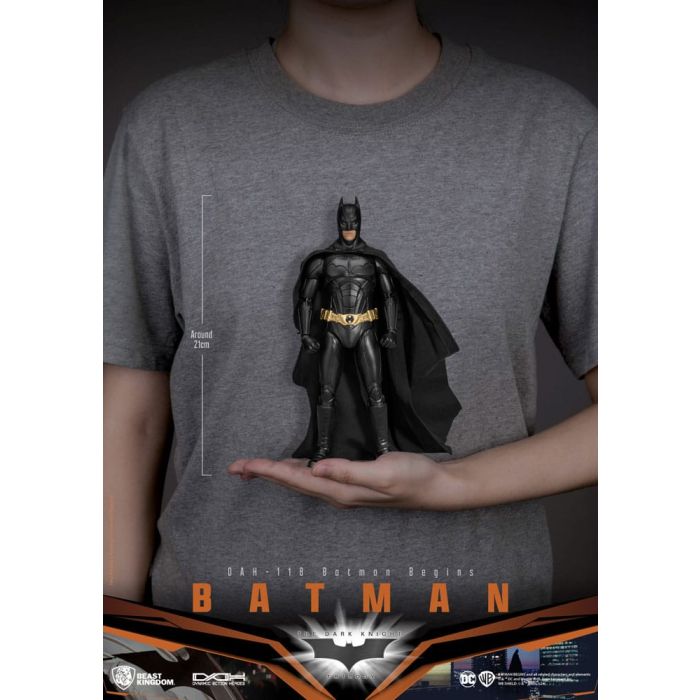 DC Comics Dynamic 8ction Heroes Action Figure 1/9 Batman (Batman Begins) 21 cm