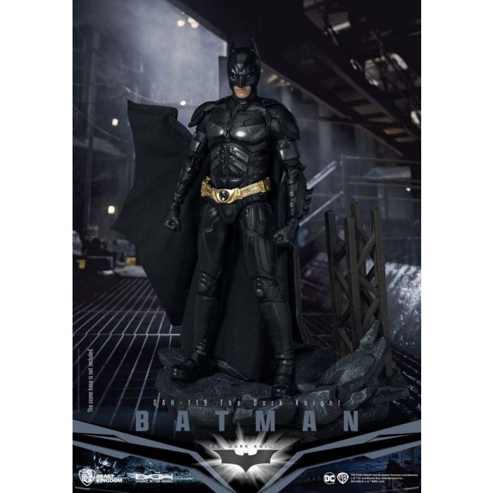 DC Comics Dynamic 8ction Heroes Action Figure 1/9 Batman (The Dark Knight) 21 cm