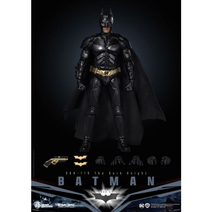 DC Comics Dynamic 8ction Heroes Action Figure 1/9 Batman (The Dark Knight) 21 cm